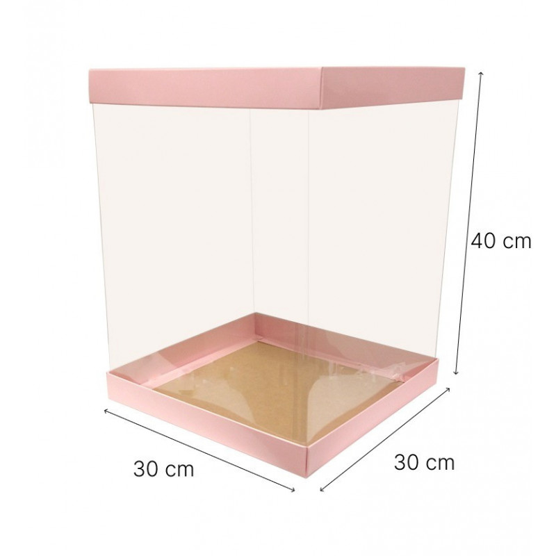 Opakowanie na tort piętrowy 30x30 cm WYSOKOŚĆ 45 cm Pudełko Opakowanie na tort piętrowy 30x30 cm WYSOKOŚĆ 45 cm Pudełko