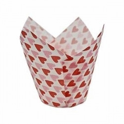 Becher Tulpen Herzen 180 Stück