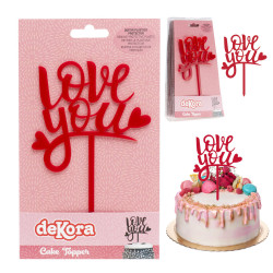 Topper "Happy Birthday"schwarz Tortendeko Topper "Happy Birthday"schwarz Tortendeko