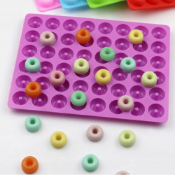 Forma silikonowa MINI DONUTY 2 cm 48 gniazd