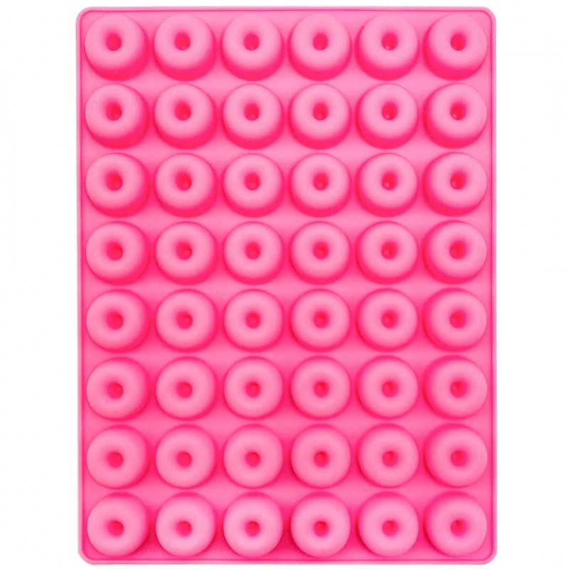 Silikonform MINI DONUTS 2 cm 48 Nester