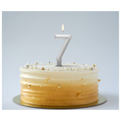 Zahlkerze 5 Goldrand Zahlkerze 5 Goldrand