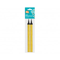Fontána na tortu 18 cm 2 kusy