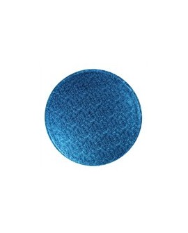 CAKE PLATE BLUE 12 mm SQUARE 30.5 cm