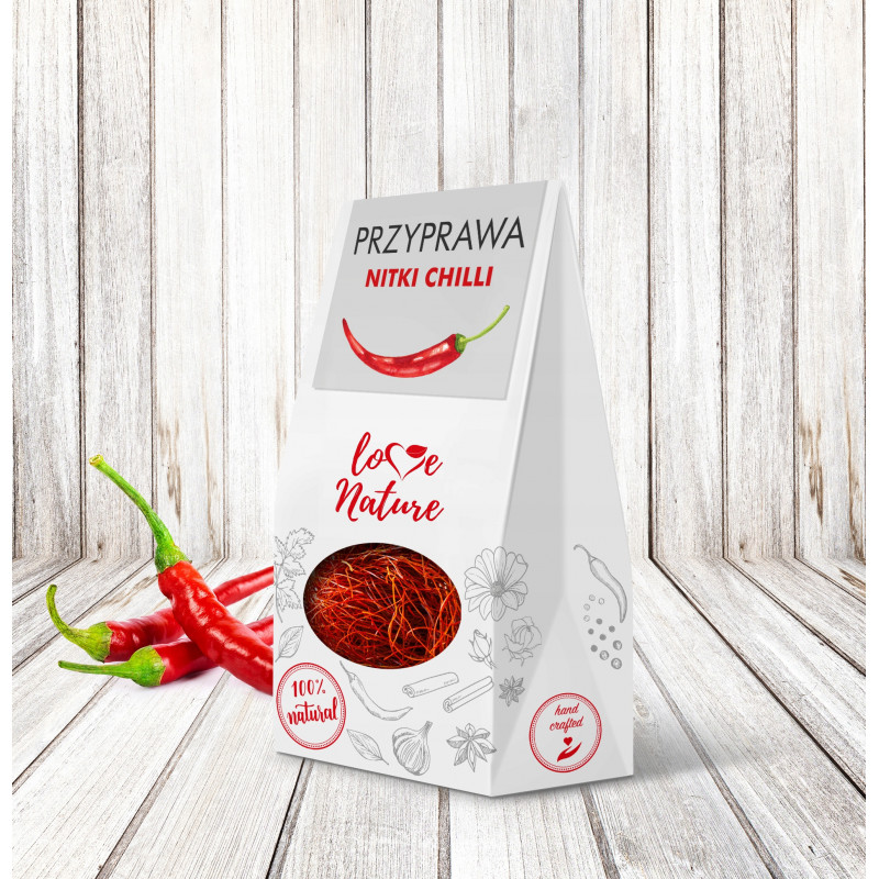 Jedlé květiny Love Nature Chili Threads 20g