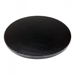 Podkład pod tort AC CZARNY 12 mm sztywny 40 cm