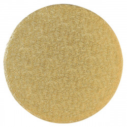 Podkład pod tort AC JASNE ZŁOTO 12 mm sztywny 25 cm