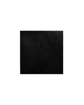 CAKE FOUNDATION BLACK 12 mm SQUARE 30 cm im Quadrat