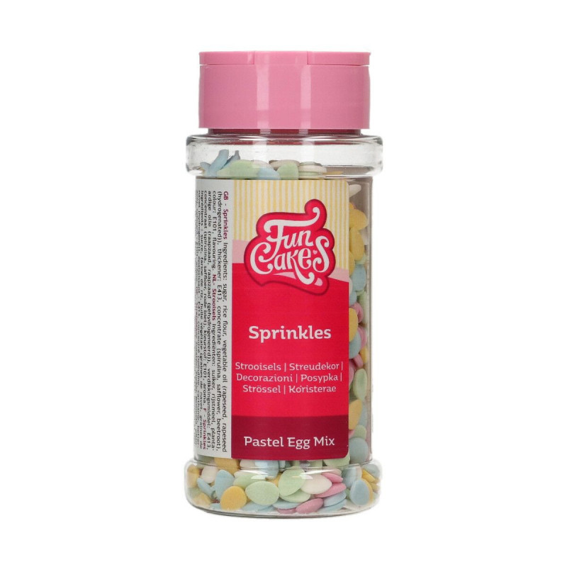 Posypka FC WIELKANOC Pastelowe Jajeczka 60g