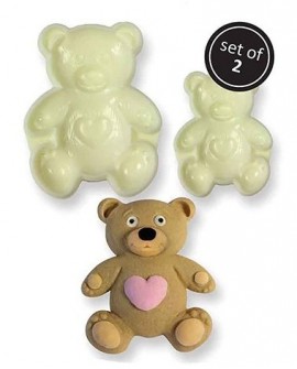 JEM Pop It Teddybärform 2 Größen Teddybären
