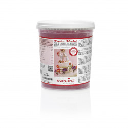 Masa do modelowania figurek BORDOWA 1 kg Saracino Burgundy