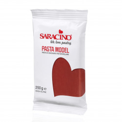 Masa do modelowania figurek BORDOWA 250 g Saracino Burgundy