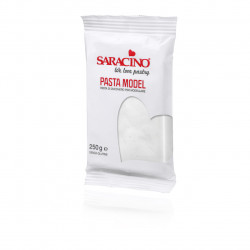 Masa do modelowania figurek BIAŁA 250 g Saracino lukier plastyczny