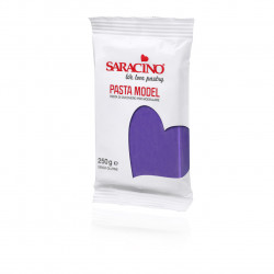 Masa do modelowania figurek FIOLETOWA 250 g Saracino Lilac