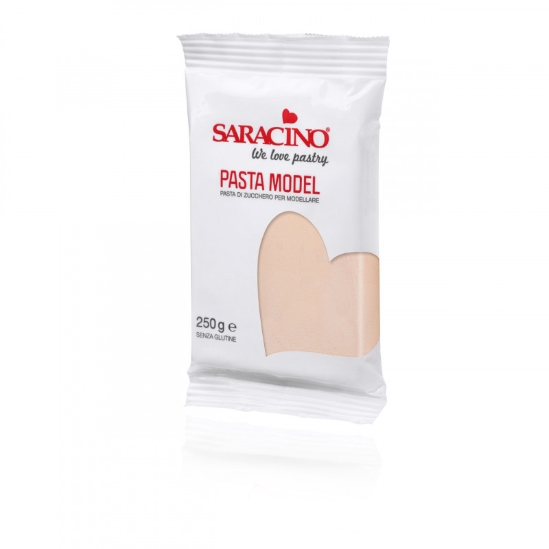 Flesh-coloured moulding compound 250 g Saracino plastic icing