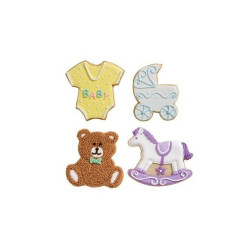 Wilton-Formen 4 Stück Wilton CHILDREN Wilton-Formen 4 Stück Wilton CHILDREN