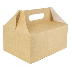 Packung 19x14x9 cm KRAFT Basket 10 Stück.
