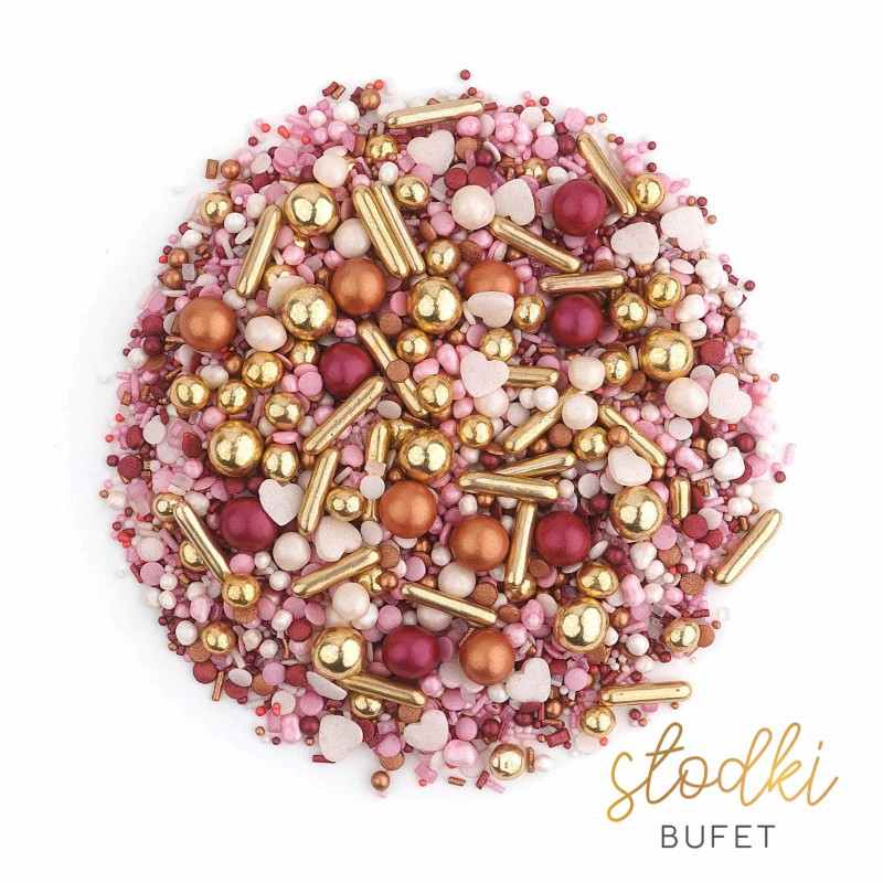 Streuselsüßes Buffet ROSE GOLD 90g