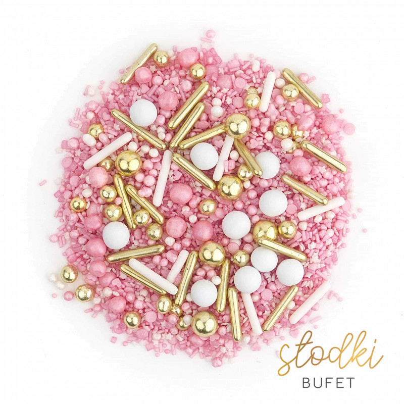 Słodki Bufet SILKY RŮŽOVÁ poleva 90g