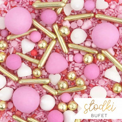 Posypka Słodki Bufet LOVE LETTER 90 g beziki