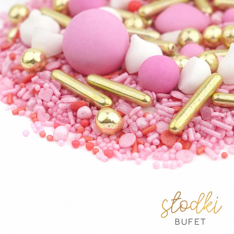 Posypka Słodki Bufet LOVE LETTER 90 g beziki