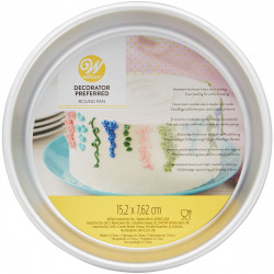 Forma do pieczenia Wilton OKRĄGŁA bezszwowa 15 x 7,5 cm