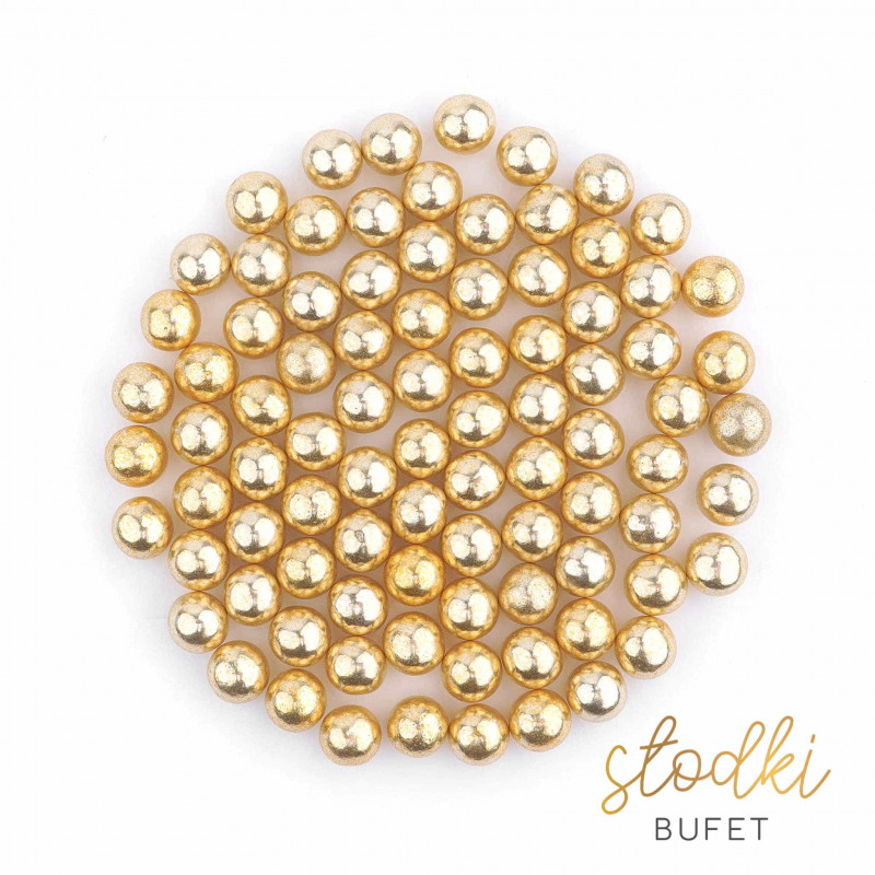 Sprinkle Sweet Buffet Pearls Old Gold 80g knusprig