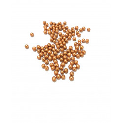 Posypka perełki czekoladowe 500g Mini kuleczki 5-7 mm Miedziane