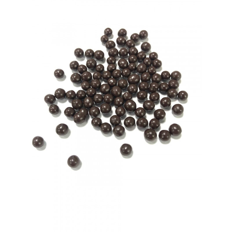 Streu-Schokoladenperlen 800g Mini-Kugeln 5-7 mm Zartbitter