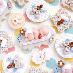 Katy Sue BOBAS Silikonform mit Teddybär und Kuscheldecke Baby Katy Sue BOBAS Silikonform mit Teddybär und Kuscheldecke Baby
