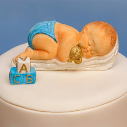 Katy Sue BOBAS Silikonform mit Teddybär und Kuscheldecke Baby Katy Sue BOBAS Silikonform mit Teddybär und Kuscheldecke Baby