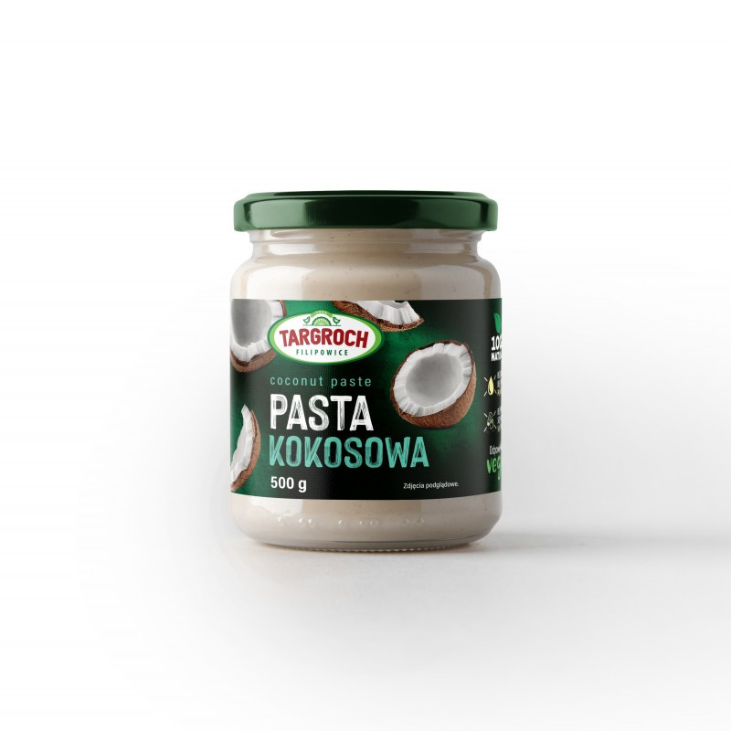 Kokosová pasta 100% kokosová dužina Targroch 500g