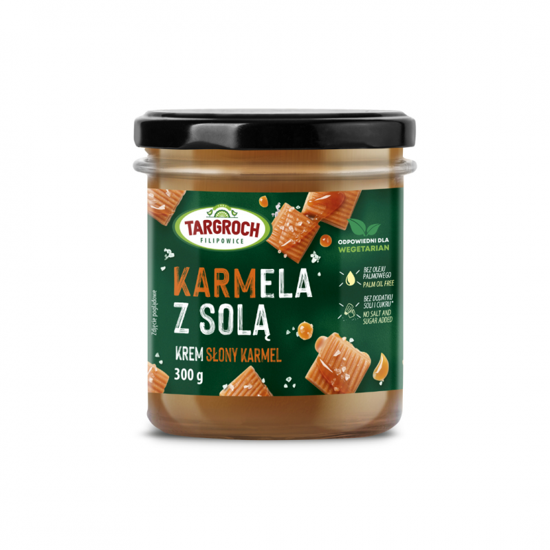 KarmEla gesalzene Karamellcreme mit Salz Targroch 300g