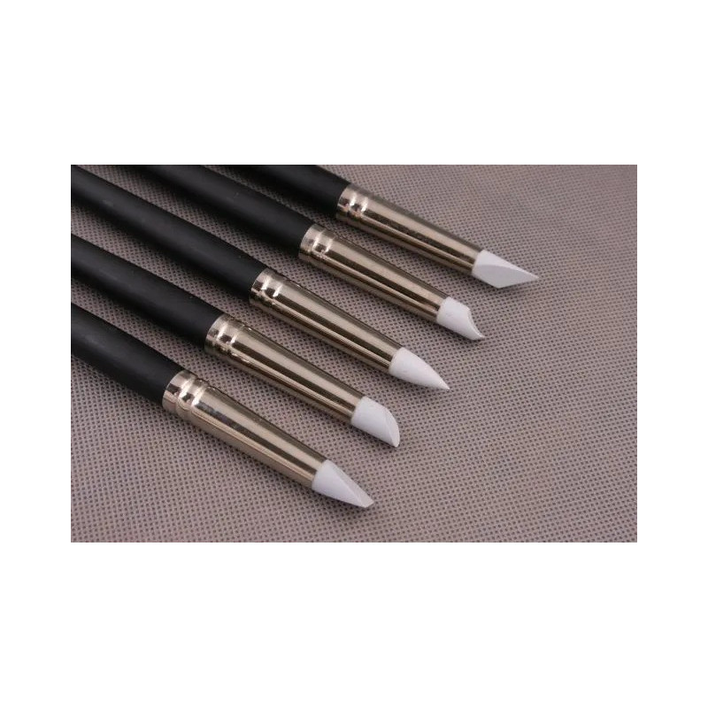 Silicone brushes 5 pcs. SHAPERS 2.5 mm BLACK