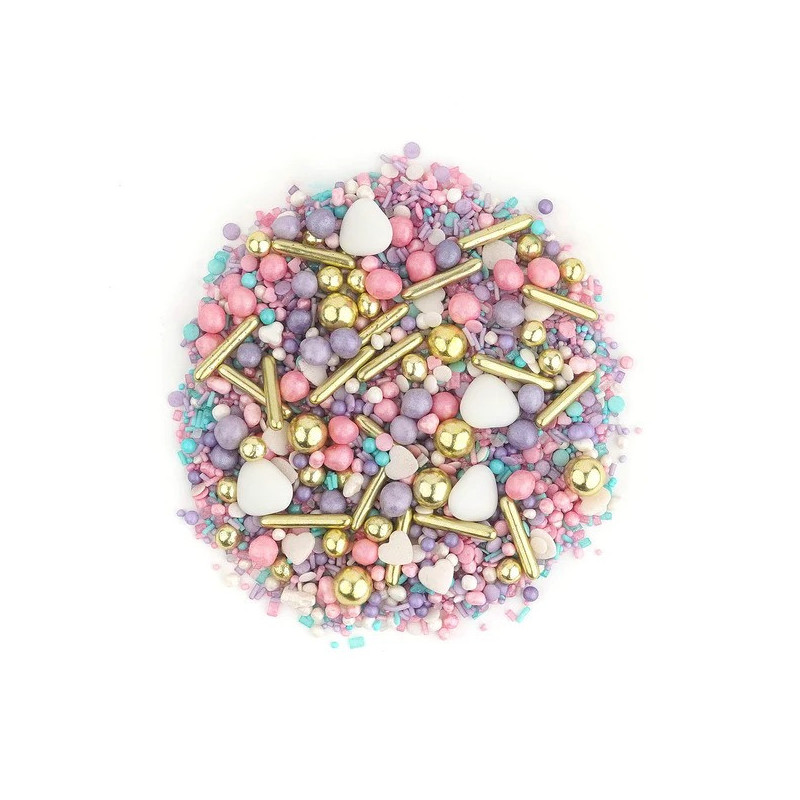 Posypka MAKARONIKI SREBRNE 300 g Decor
