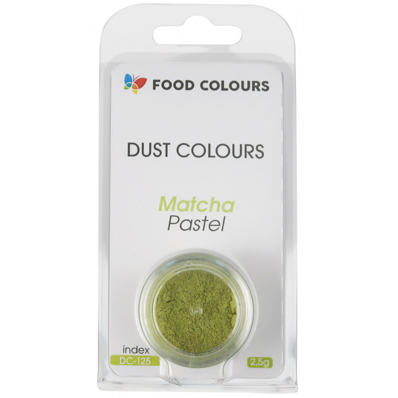 Barwnik pyłkowy matowy FC Pastel 2,5g MATCHA Zielona herbata