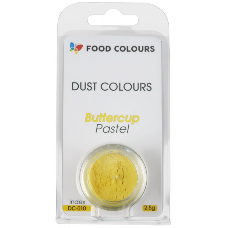 Barwnik pyłkowy matowy FC Pastel 2,5g BUTTERCUP Jasny żółty