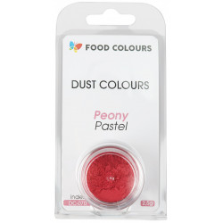 Barwnik pyłkowy matowy Food Colours Pastel 2,5 g PEONY Piwonia