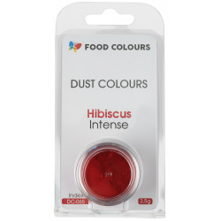 Barwnik pyłkowy matowy Food Colours Intense 2,5 g HIBISCUS