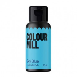 Barwnik Colour Mill Aqua Blend 20ml do lukru, bez, makaroników SKY...