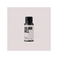 Barwnik Colour Mill Aqua Blend 20ml do lukru, bez, makaroników TAUPE