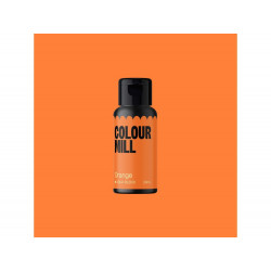 Barwnik Colour Mill Aqua Blend 20ml do lukru, bez, makaroników ORANGE Pomarańczowy