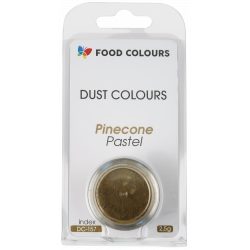 Barwnik pyłkowy matowy Food Colours Pastel 2,5 g PINECONE Szyszka