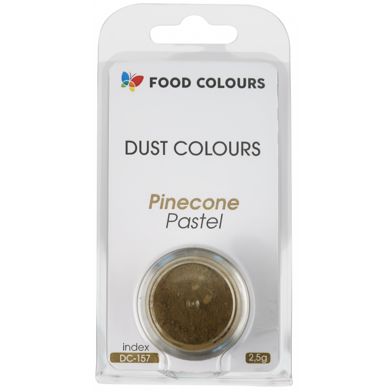 Barwnik pyłkowy matowy Food Colours Pastel 2,5 g PINECONE Szyszka