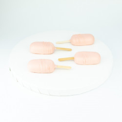 Weißer Styrodur-Rücken 27,5 cm