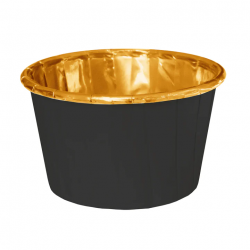 Becher 20 Stück Braun und Gold