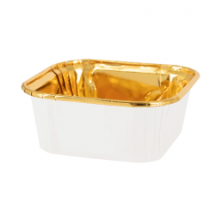Becher 20 Stück Braun und Gold