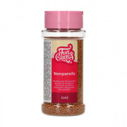 Posypka Fun Cakes 80 g MACZEK ZŁOTO CIEMNE