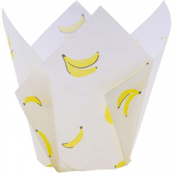 Papilotki tulipany PME Bananowe 24 szt