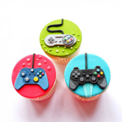 Silicone mould Katy Sue GAME PADS 3 designs xBox Play Nintendo Silicone mould Katy Sue GAME PADS 3 designs xBox Play Nintendo
